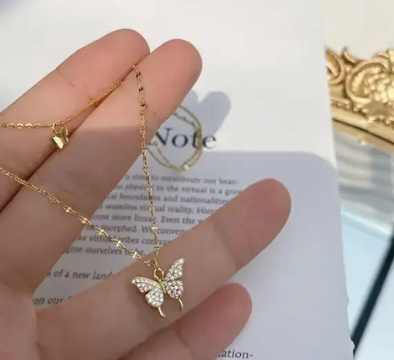 Golden Shimmering necklace