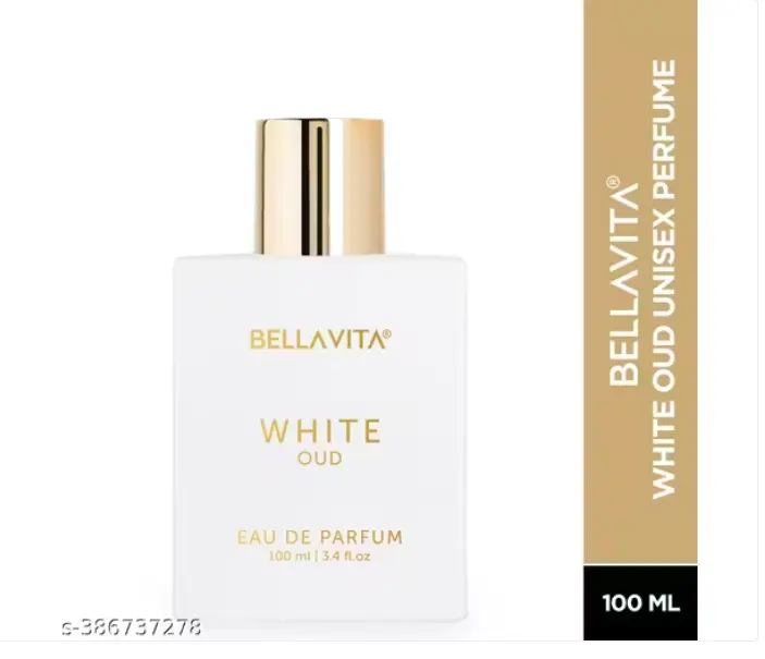 Bella Vita Luxury White OUD Unisex Perfume for Men and Women with Soft Oudh and Long Lasting Fragrance 100 ml
