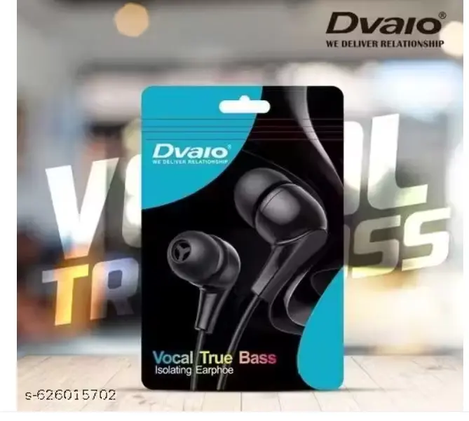 DVAIO WIRED EARPHONE (WITH MIC YES ASSORTED)
