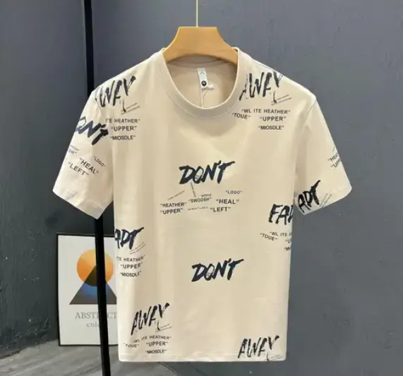 Men's Round Neck Printed T-Shirt – Stylish Design with Premium Quality Fabric