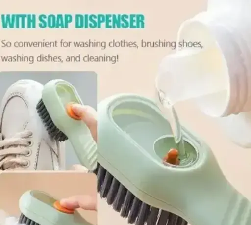 Go to Cart  Buy Now 1 Similar Products Aider Soap Dispensing Cleaning Brush with Handle Scrubbing | Reusable Washing Shoe Brush for Shoes Clothes Cleaning Aider Soap Dispensing Cleaning Brush with Handle Scrubbing | Reusable Washing Shoe Brush for Shoes Clothes Cleaning