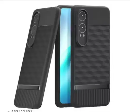 KartV Silicone Camera Protection Back Cover for OnePlus Nord CE4 Lite 5G, OnePlus Nord CE 4 Lite - Black