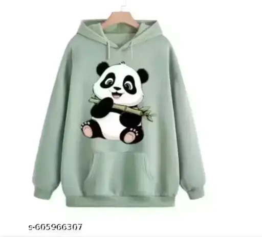Panda hoodie for women and girl