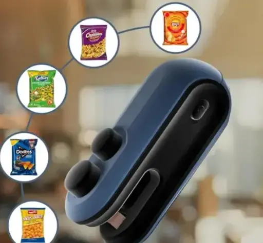 Portable Mini Sealing Machine, Handheld Packet Sealer for Food,...
